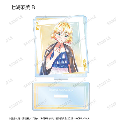 『彼女、お借りします』トレーディング Ani-Art aqua label アクリルスタンド(単位/BOX)【202508再販】